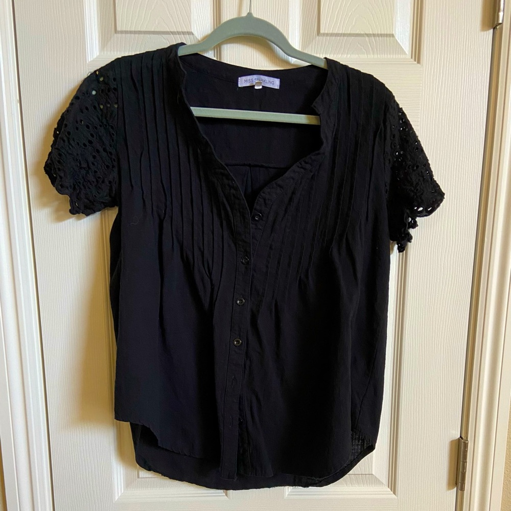 Black Button Down